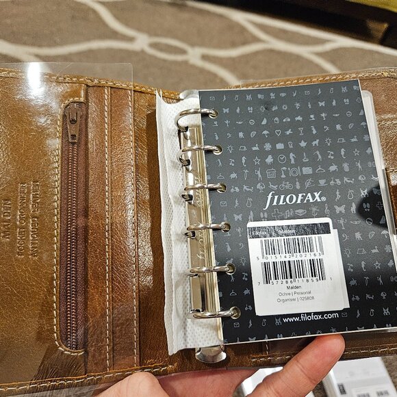 Filofax Malden Pocket Size with new 2015 inserts - Picture 2 of 8